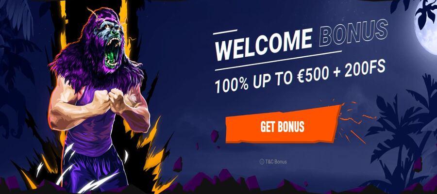 Betinia Casino welcome offer