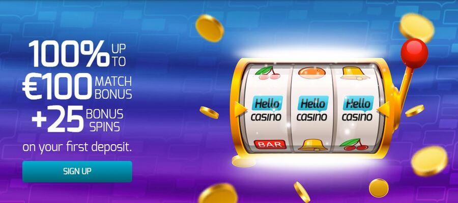 Hello Casino bonus