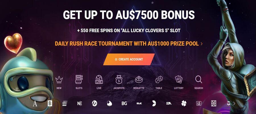 Ricky Casino Australia offers