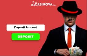 Make a casino deposit